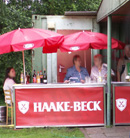 Tresen mit Spüle "Haake Beck Pils"